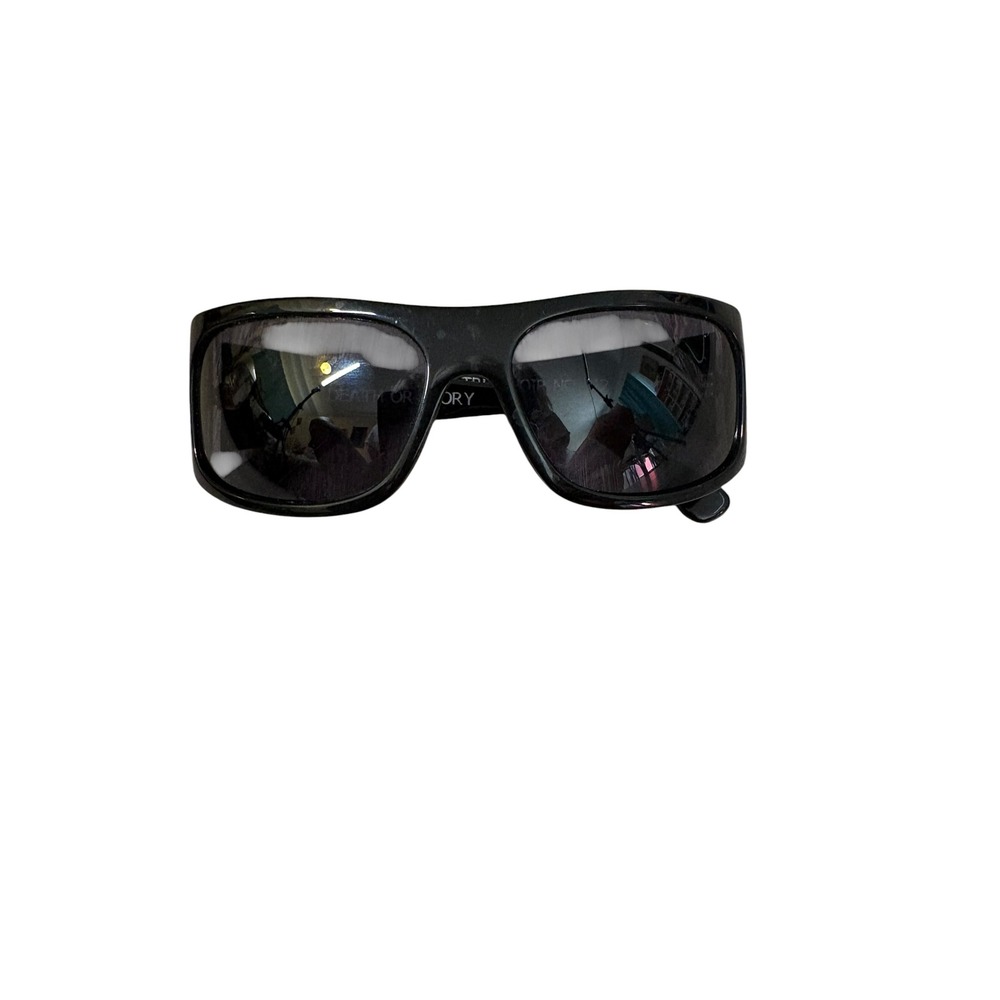Tres‎ Noir Black Death or Glory 012 Anchor Wrap Around Sunglasses w/ CaseY2K - Picture 9 of 16